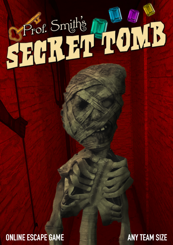 Prof. Smith's Secret Tomb Online Escape Room Game